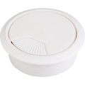 Hardware Resources White 3 Piece Spring Grommet for 60 mm Diameter Hole 68000WH